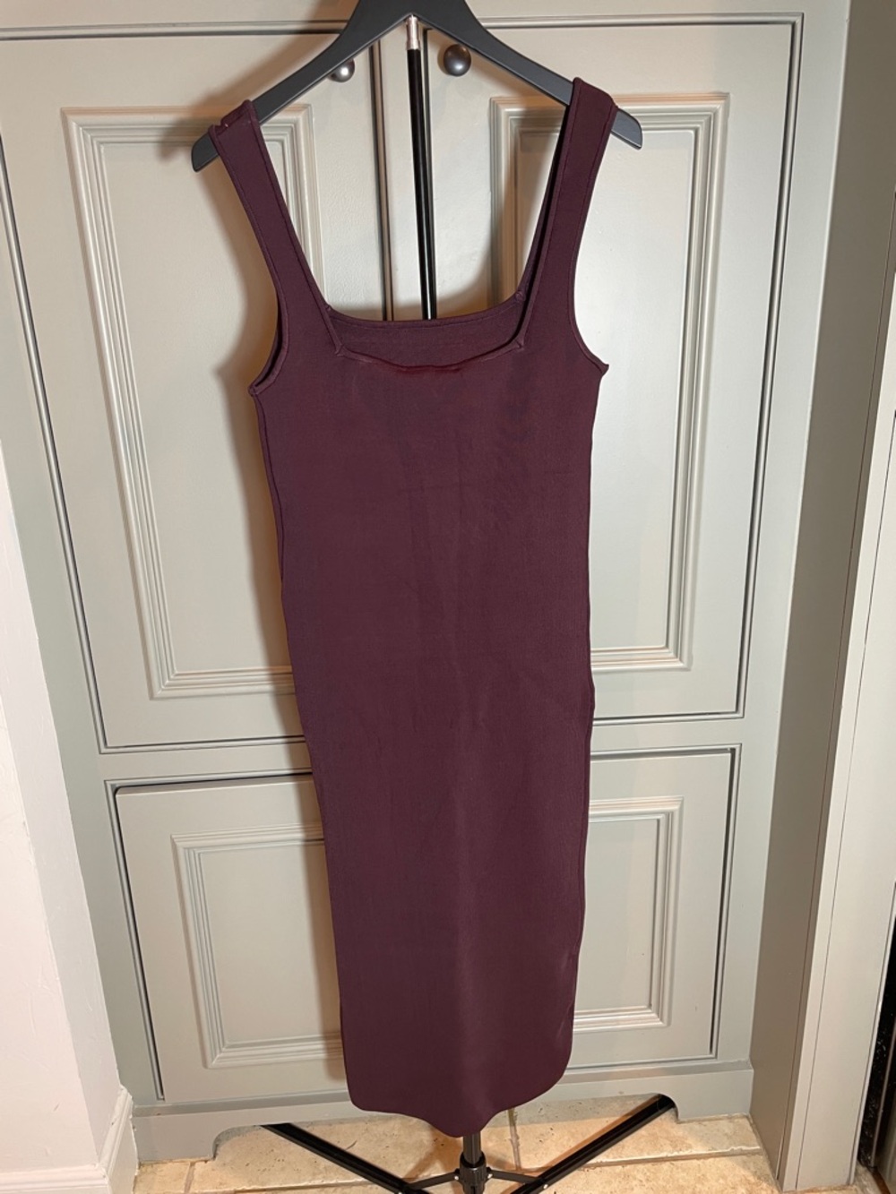 NWT Shona Joy Revolve brand minimalist bodycon dress, quiet luxury dress